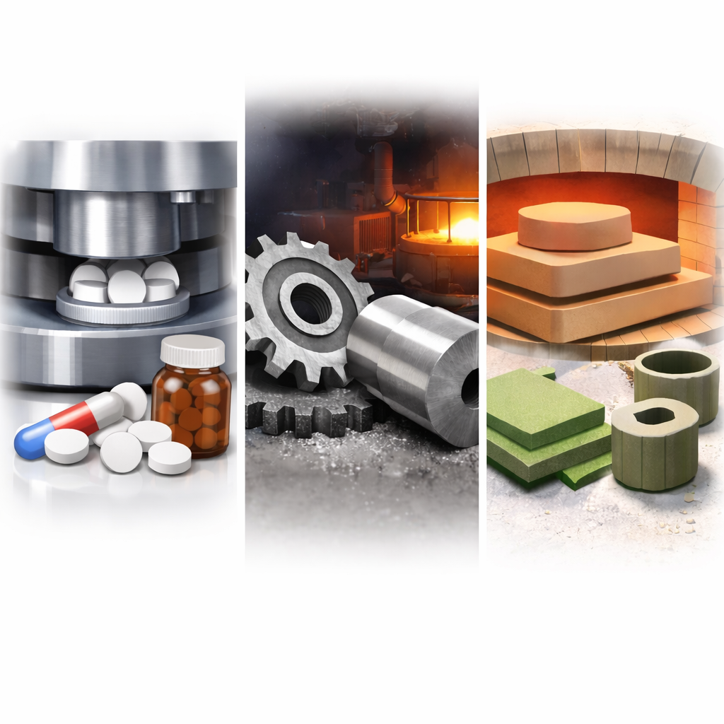 Compaction and Compression of Powders